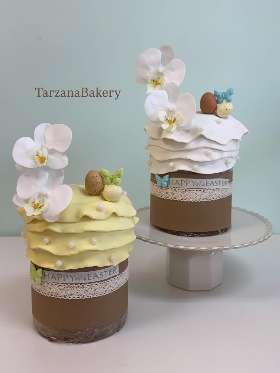 Easter Breads with Orchids and Ruffles from Tarzana Bakery